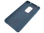Blue silicone case with internal magnet for Huawei Mate 20, in blister